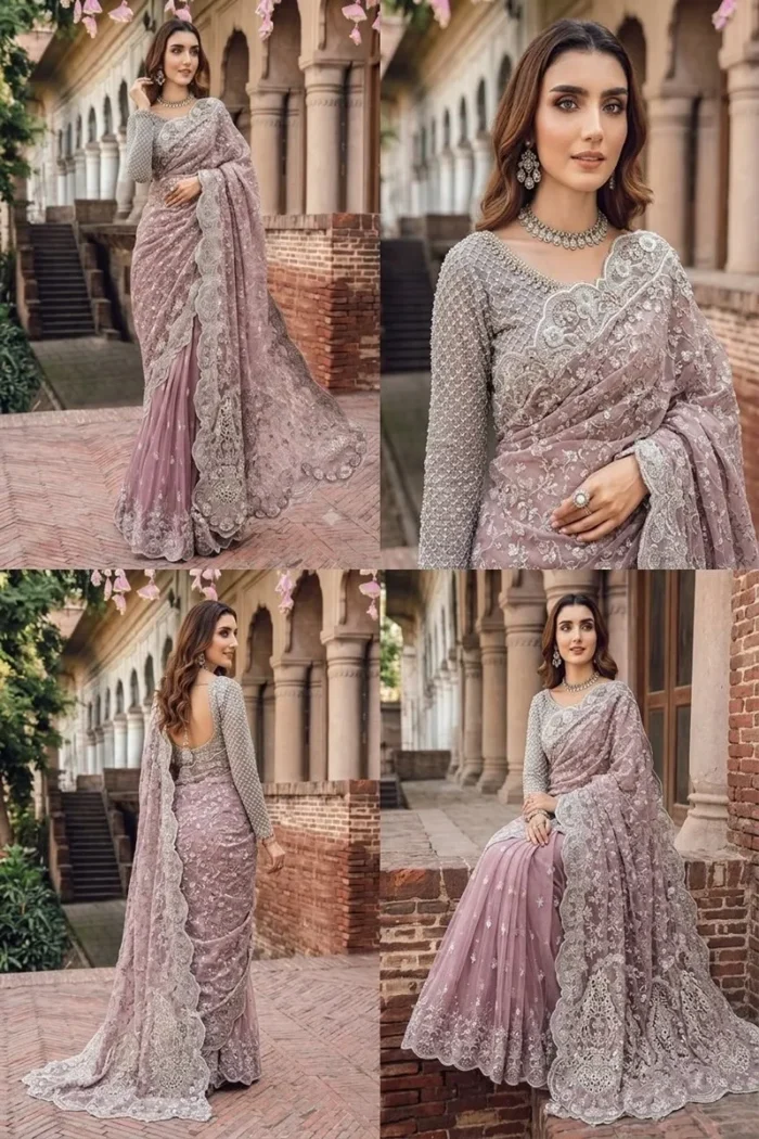Onio Purple Saree